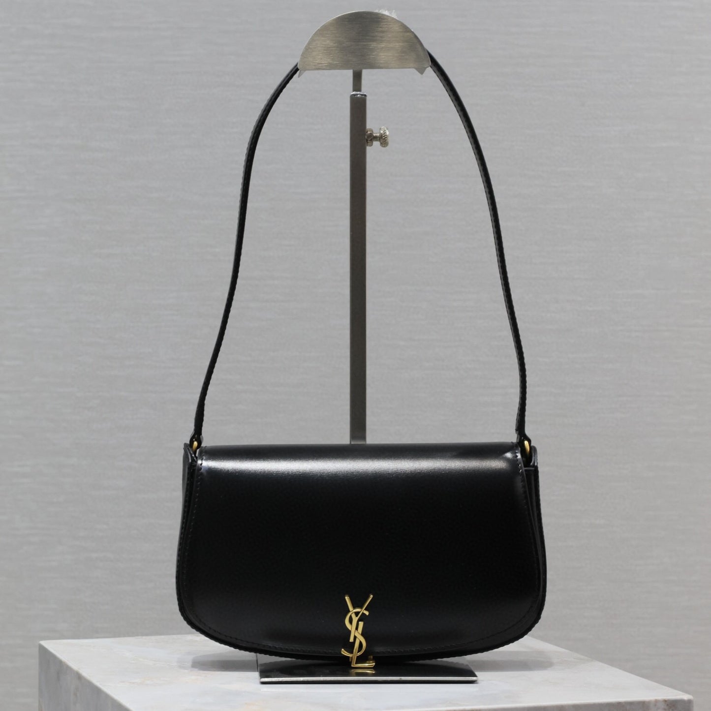 Bolsa YSL Voltaire mini Preta de couro
