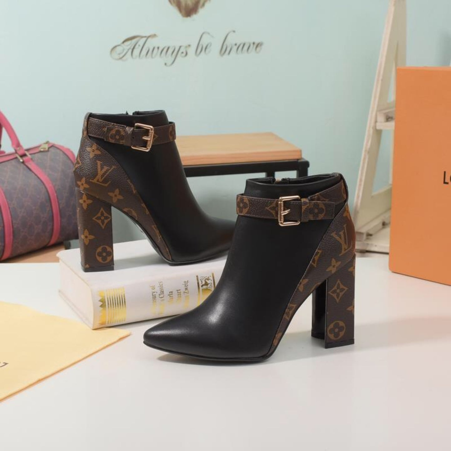 Bota Lv Matchmake monogram