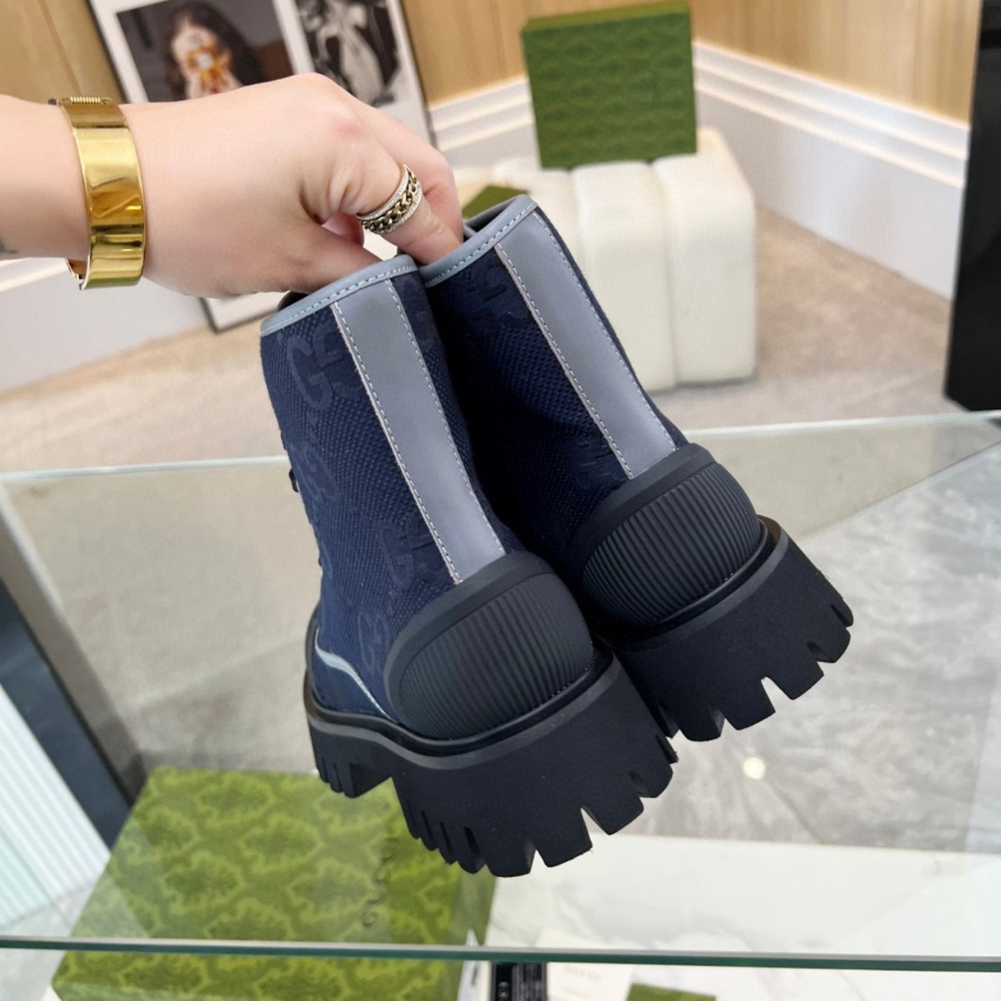 Bota GG Maxi Azul Marinho
