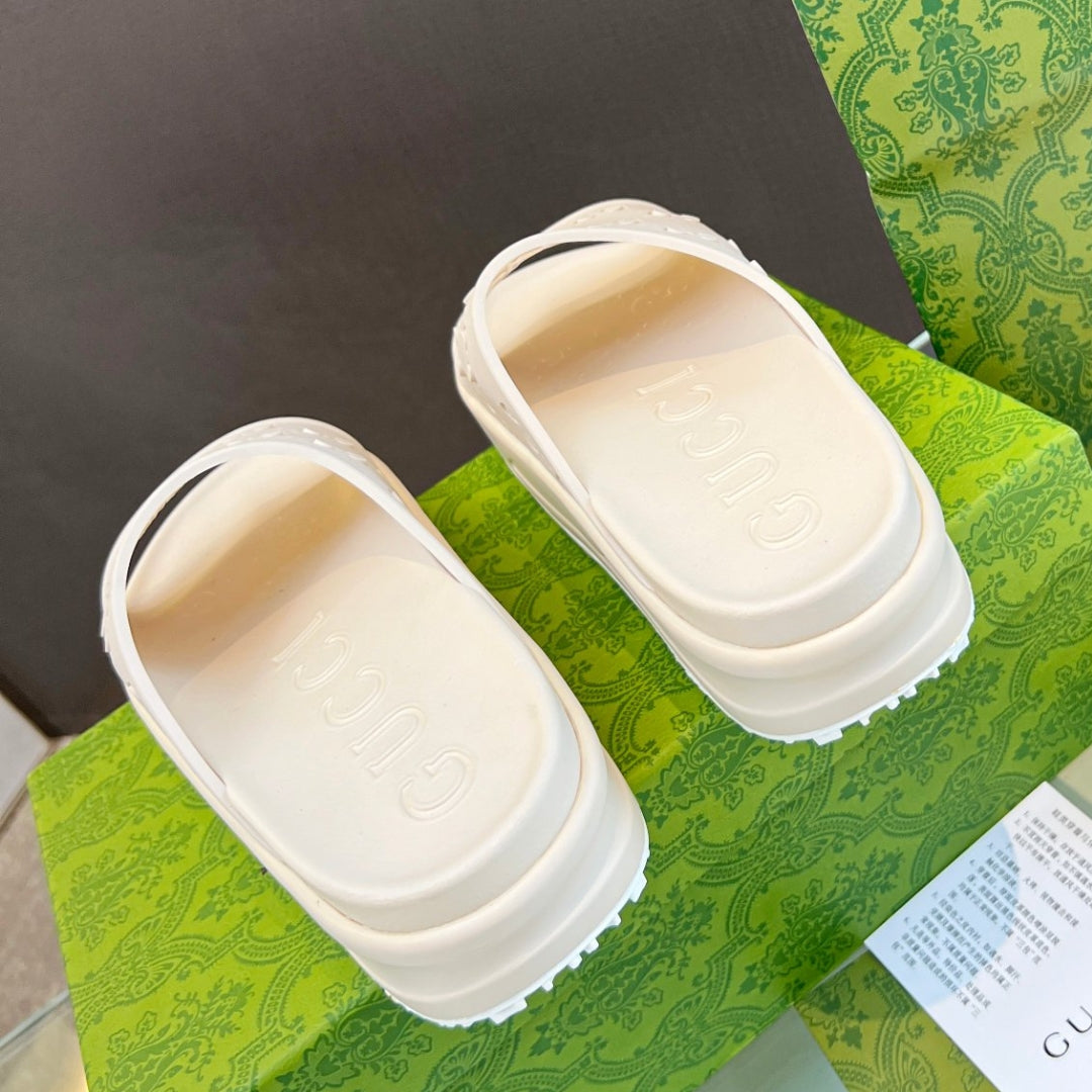 Chinelo Slide GG Rosa Canvas Detalhes