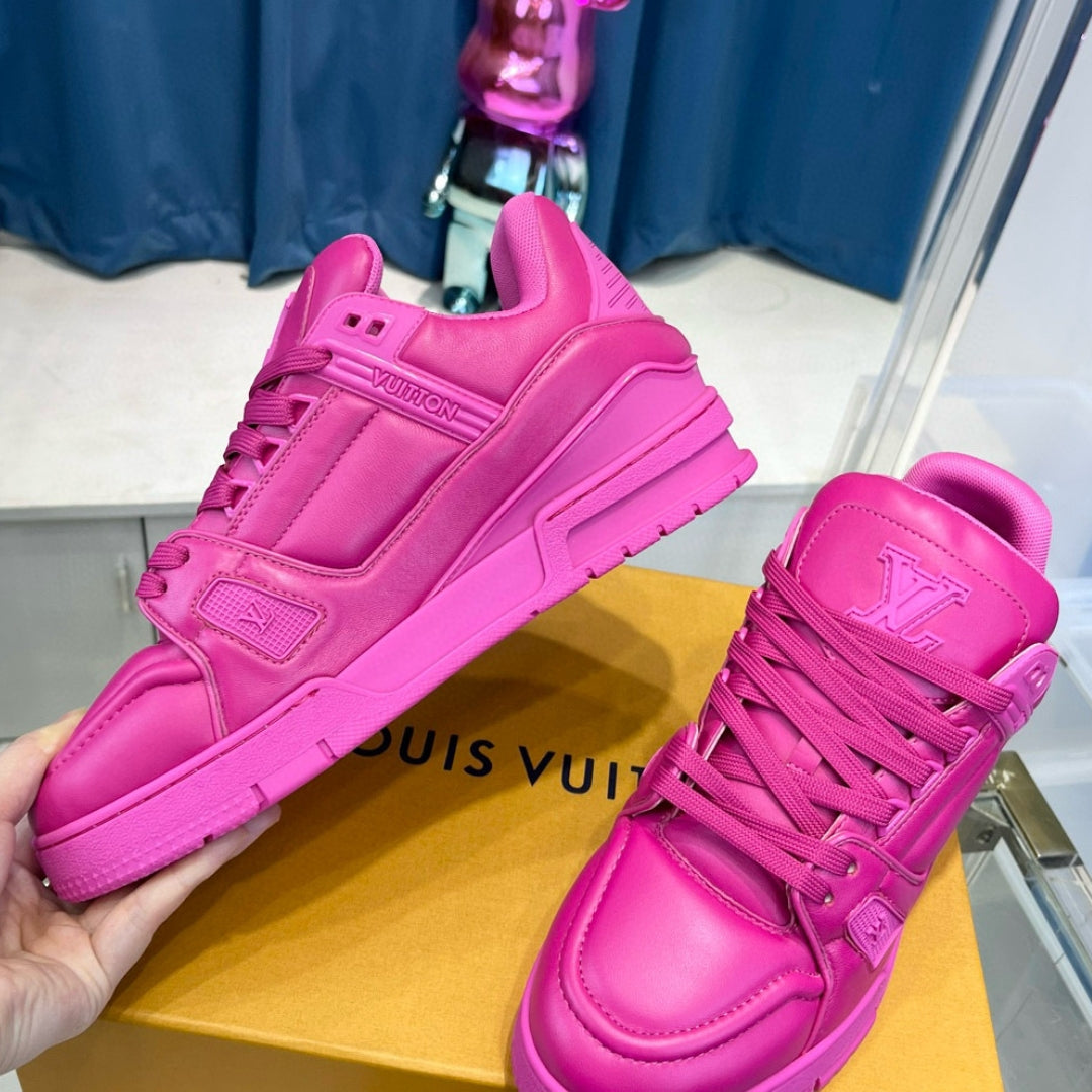 Tênis LV Trainer Rosa