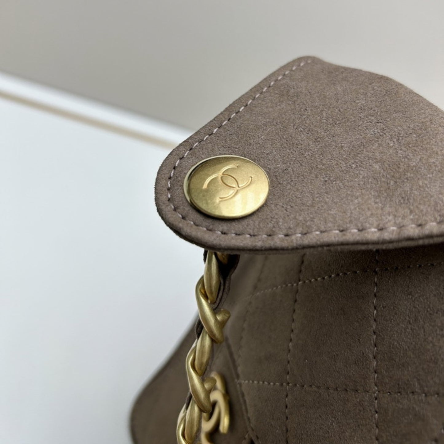 Bolsa CHN Hobo Bege 26cm