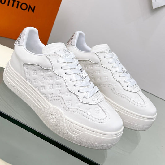 Tênis LV Groovy Platform Branco