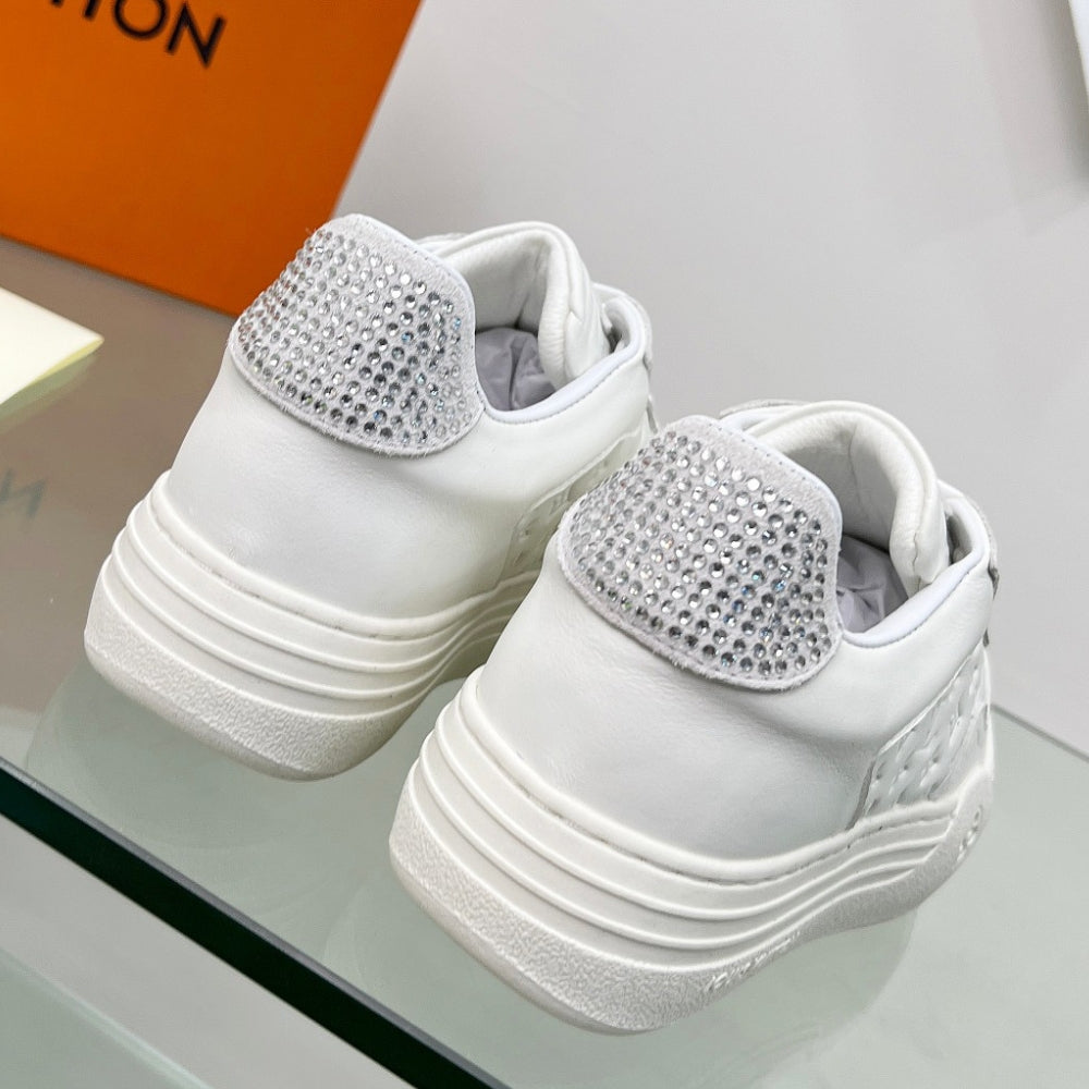 Tênis LV Groovy Platform Branco