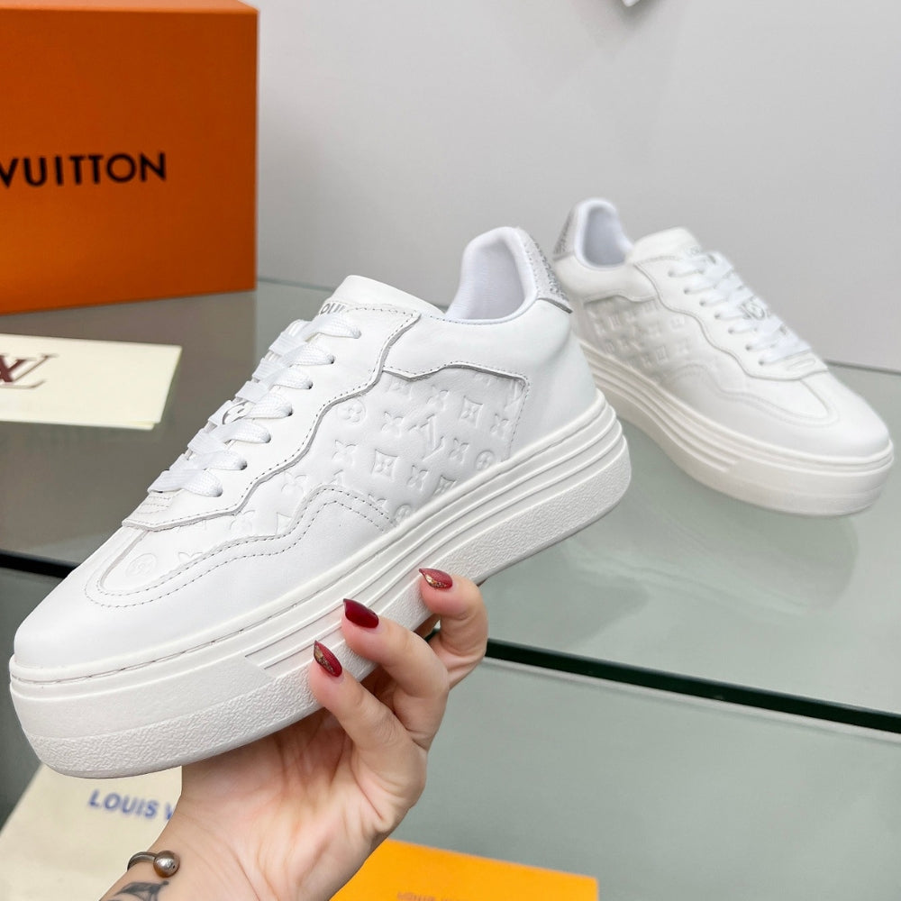 Tênis LV Groovy Platform Branco