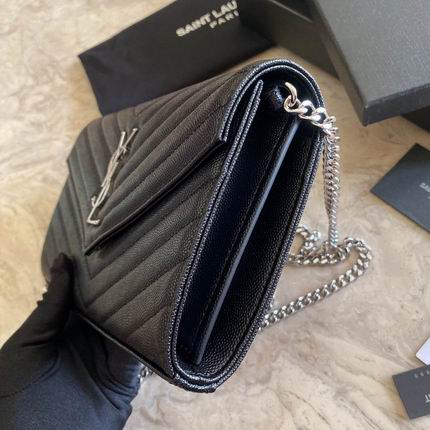 Bolsa YSL Monograma Pequena Preto