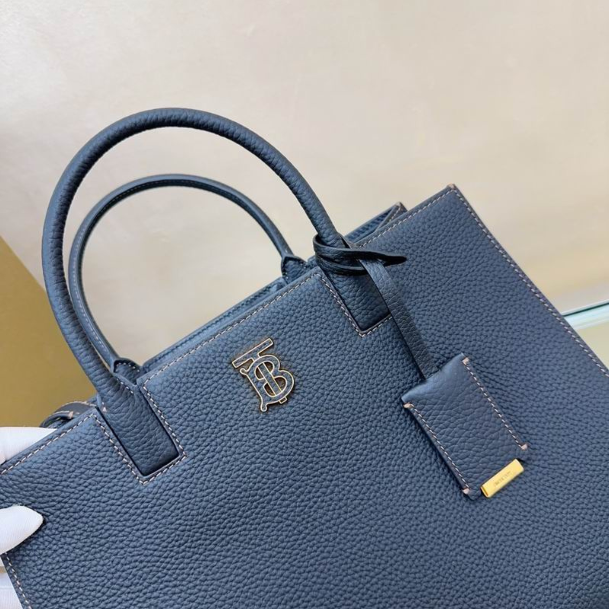 Bolsa Brbrry Frances Azul 32.5cm