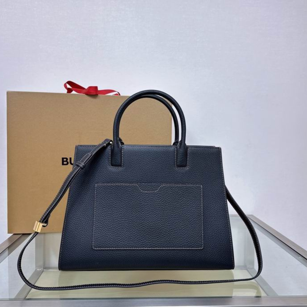 Bolsa Brbrry Frances Azul 32.5cm