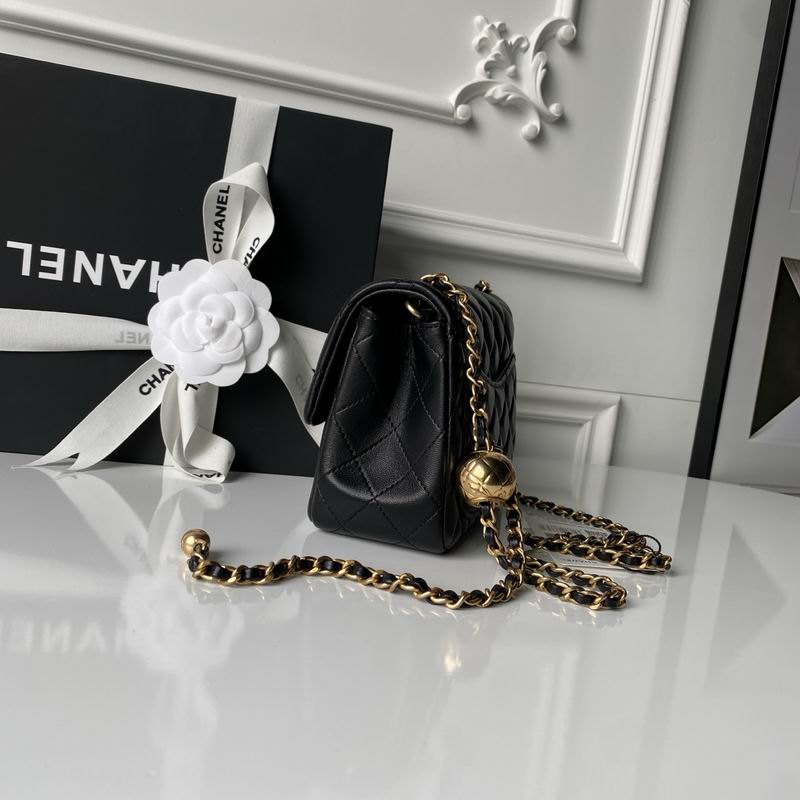 Bolsa CHN Lambskin Black 17cm