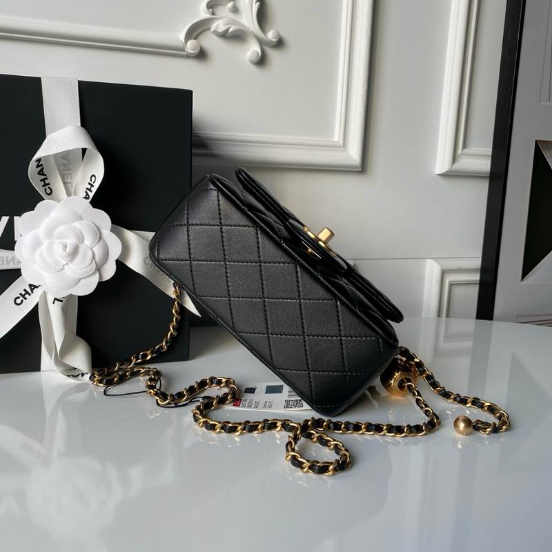 Bolsa CHN Lambskin Black 17cm