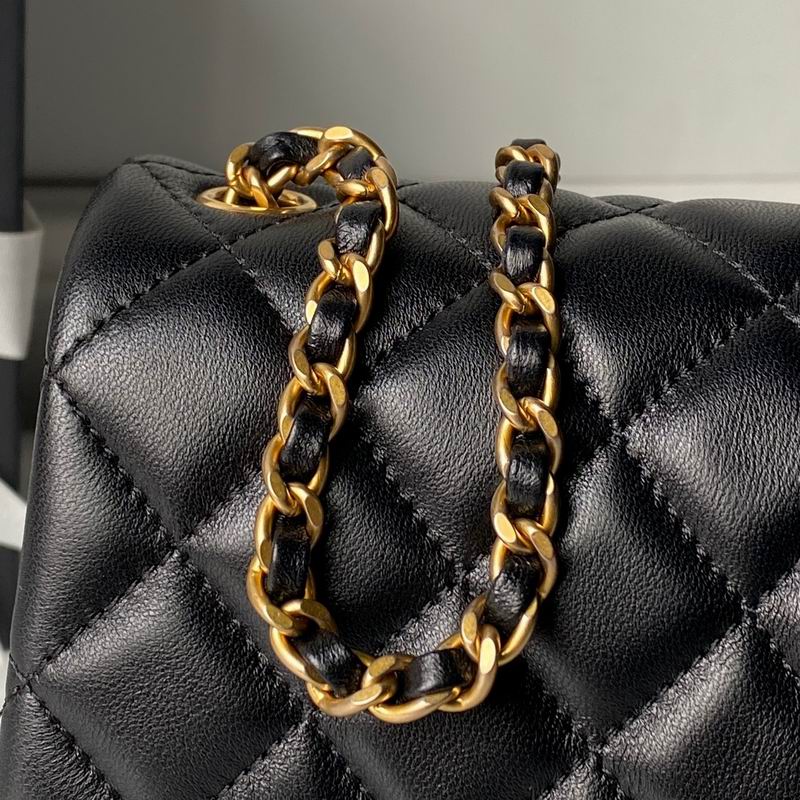 Bolsa CHN Lambskin Black 17cm