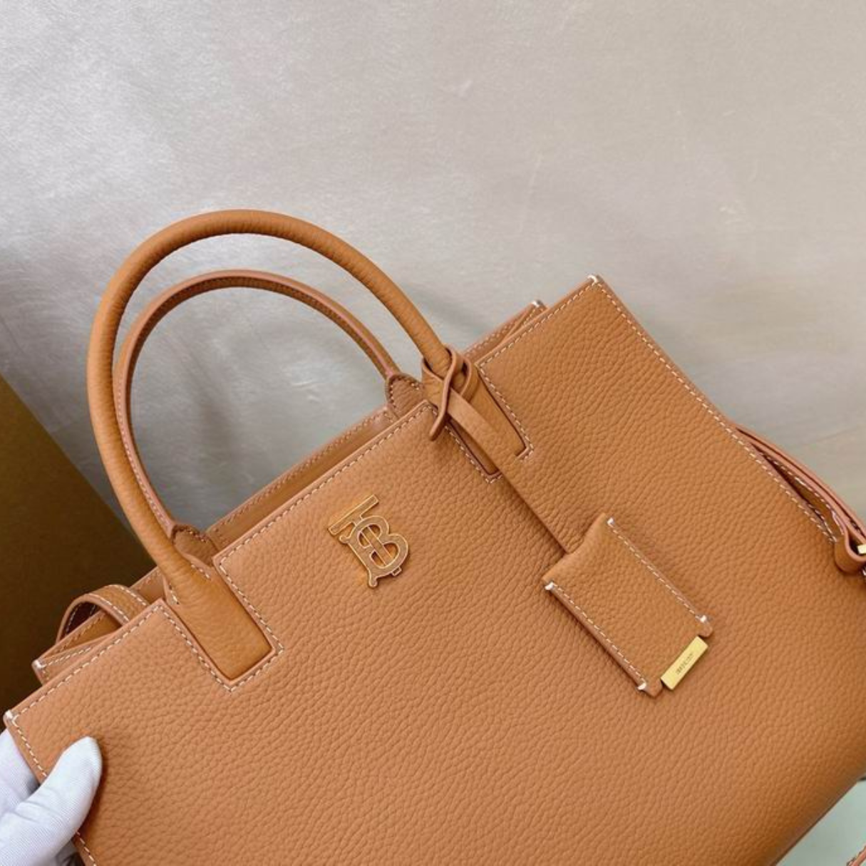 Bolsa Brbrry Frances Laranja 32.5cm