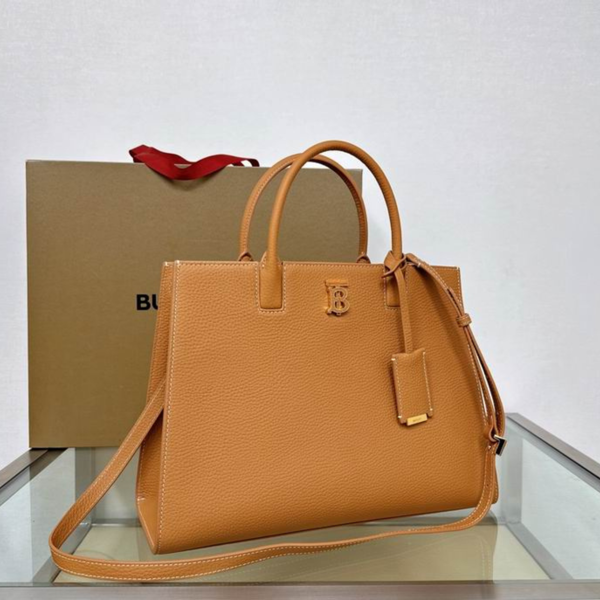 Bolsa Brbrry Frances Laranja 32.5cm