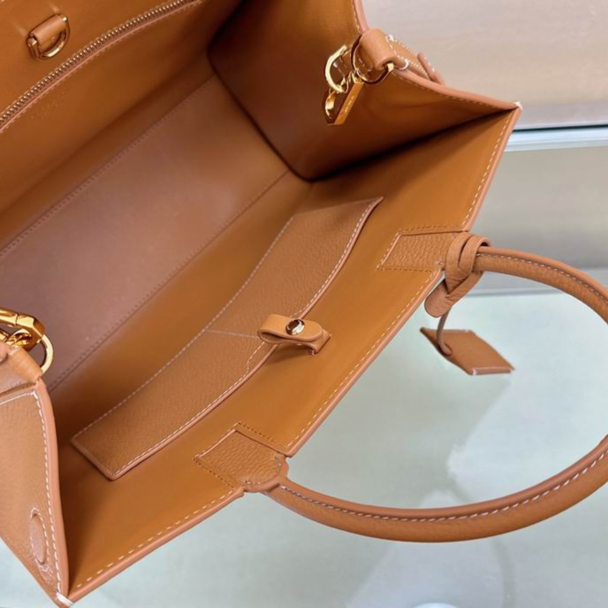 Bolsa Brbrry Frances Laranja 32.5cm