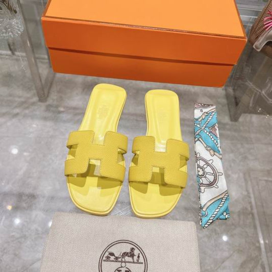 Sandália HRMS Oran Amarelo Claro