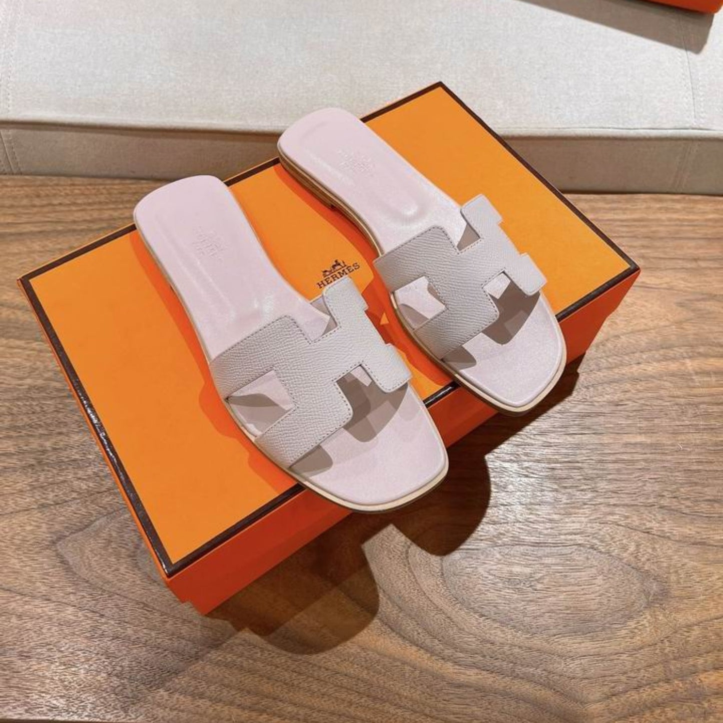 Sandália HRMS Oran Off White
