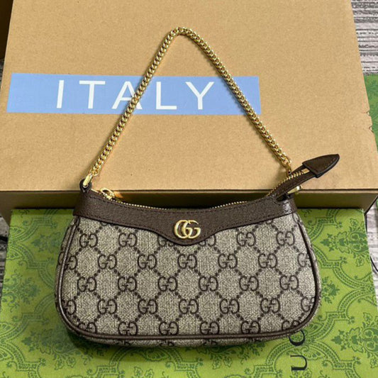 Bolsa GG Mini Ophidia Pequena Canvas 25cm