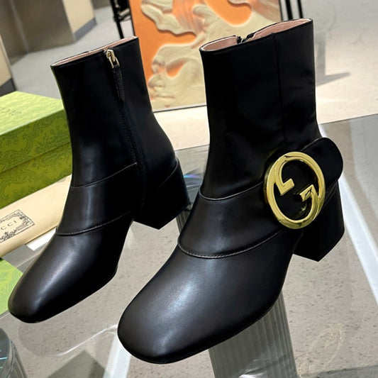 Bota GG Ankle boot Blondie Preta