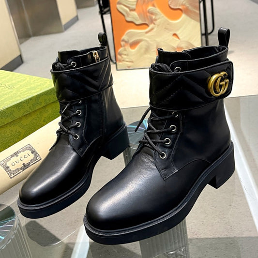 Bota GG Ankle boot GG Preta