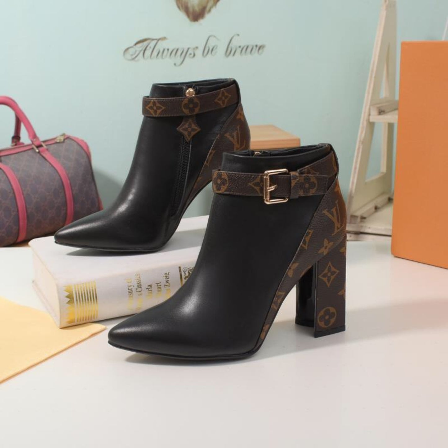 Bota Lv Matchmake monogram