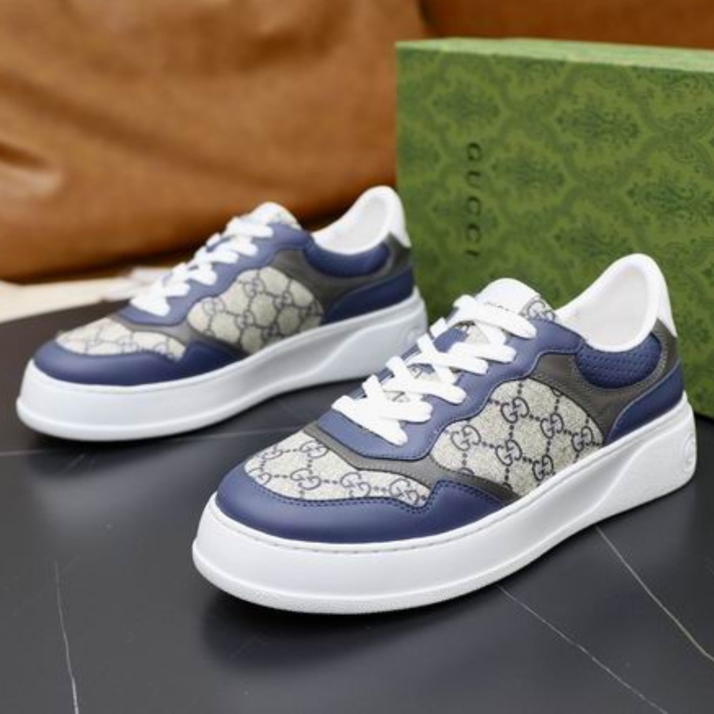 Tenis GG Supreme Azul